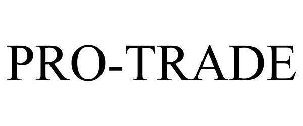 Trademark Logo PRO-TRADE
