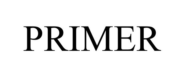Trademark Logo PRIMER