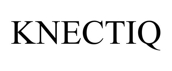 Trademark Logo KNECTIQ