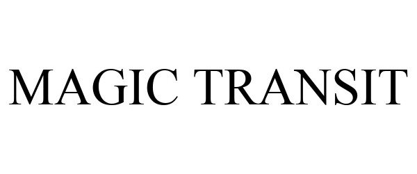 Trademark Logo MAGIC TRANSIT