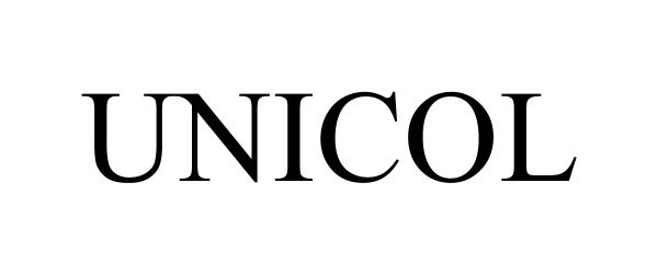 Trademark Logo UNICOL
