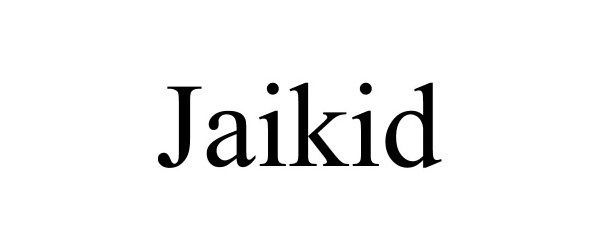 Trademark Logo JAIKID