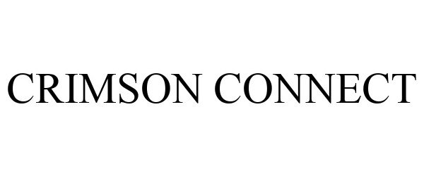 Trademark Logo CRIMSON CONNECT