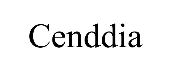 Trademark Logo CENDDIA