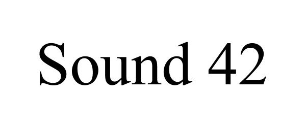 Trademark Logo SOUND 42