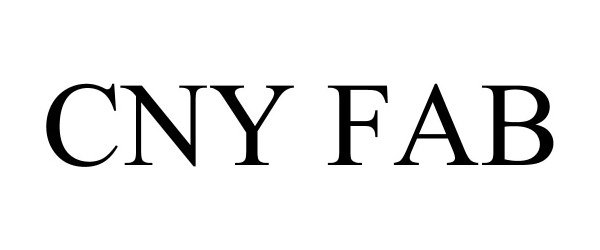 Trademark Logo CNY FAB
