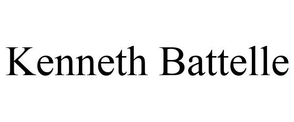 Trademark Logo KENNETH BATTELLE