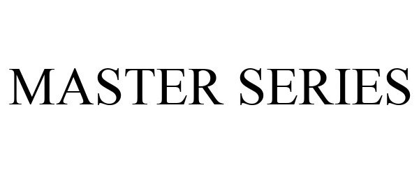 Trademark Logo MASTER SERIES