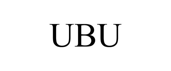  UBU