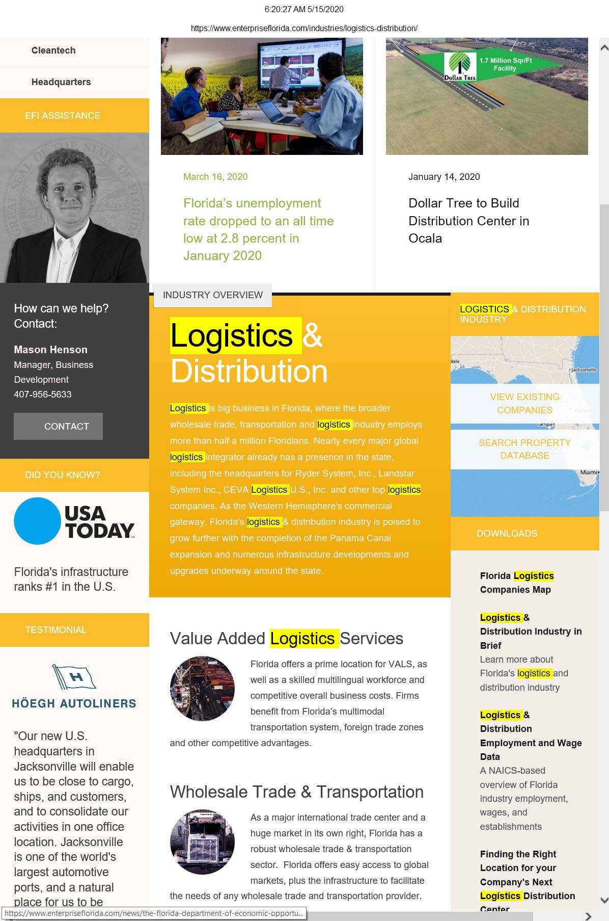 coda logistics and distribution