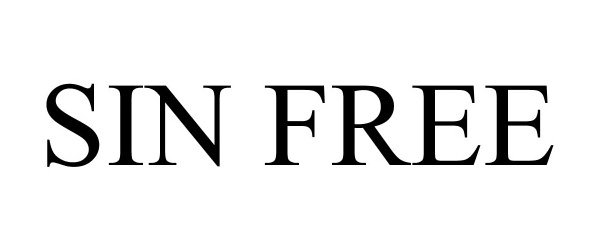 Trademark Logo SIN FREE
