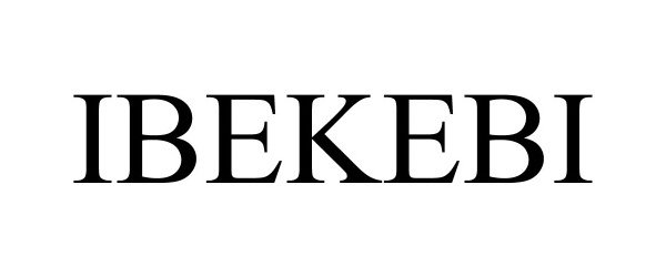  IBEKEBI