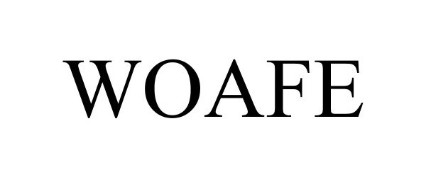 Trademark Logo WOAFE