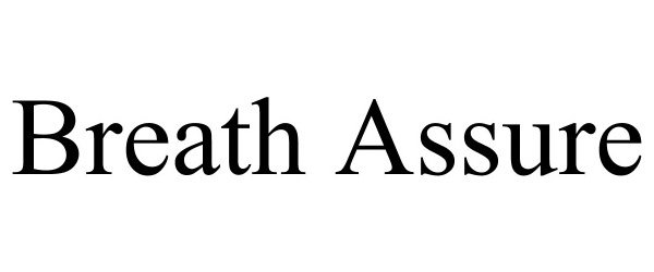 Trademark Logo BREATH ASSURE