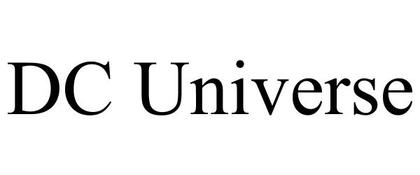 Trademark Logo DC UNIVERSE