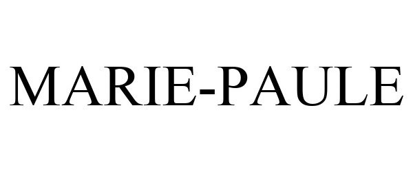 Trademark Logo MARIE-PAULE