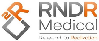 Trademark Logo 2R RNDR MEDICAL RESEARCH TO REALIZATION