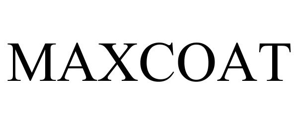Trademark Logo MAXCOAT
