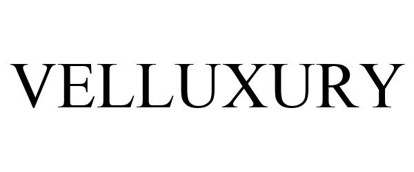 Trademark Logo VELLUXURY