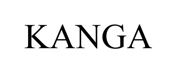 Trademark Logo KANGA