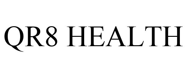 Trademark Logo QR8 HEALTH