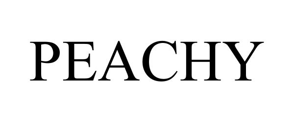 Trademark Logo PEACHY