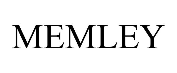 Trademark Logo MEMLEY