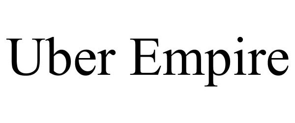 Trademark Logo UBER EMPIRE