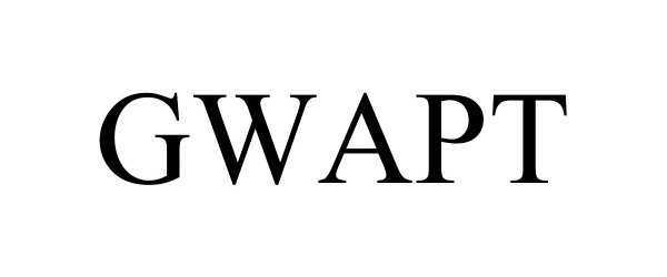 Trademark Logo GWAPT