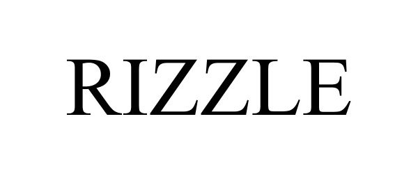 Trademark Logo RIZZLE