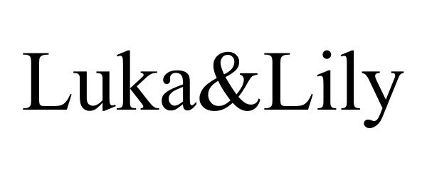 Trademark Logo LUKA&LILY