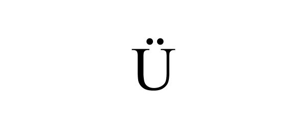 Trademark Logo Ü