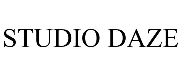 Trademark Logo STUDIO DAZE