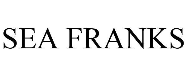 Trademark Logo SEA FRANKS