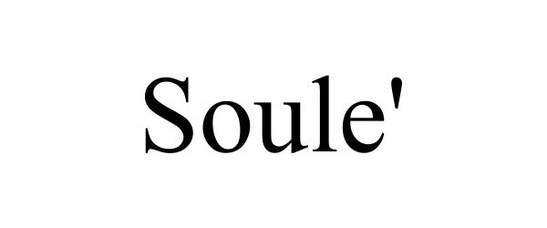 Trademark Logo SOULE'