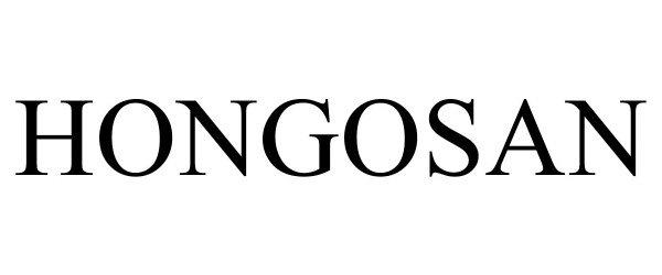 Trademark Logo HONGOSAN