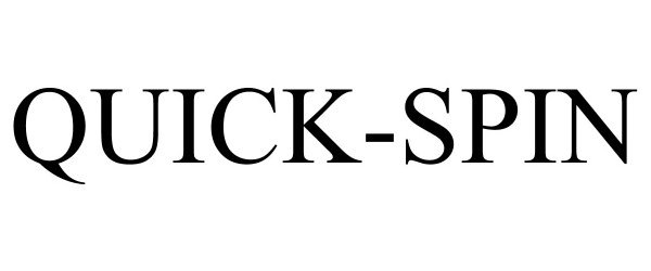 Trademark Logo QUICK-SPIN