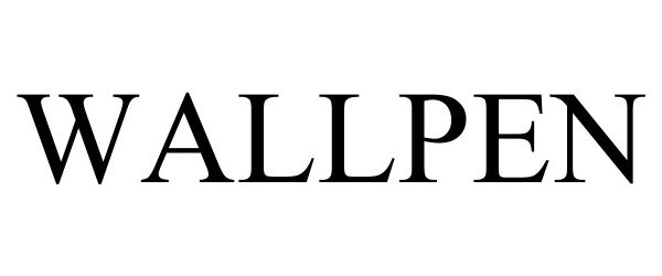 Trademark Logo WALLPEN