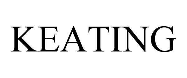 Trademark Logo KEATING