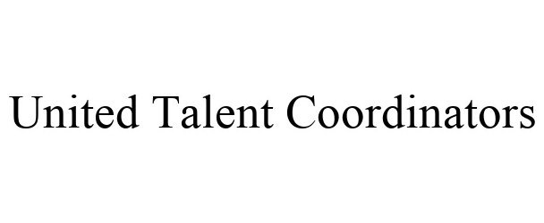  UNITED TALENT COORDINATORS