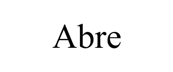 Trademark Logo ABRE