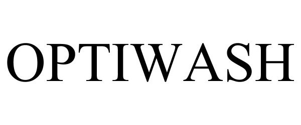 Trademark Logo OPTIWASH