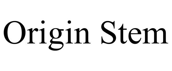 Trademark Logo ORIGIN STEM