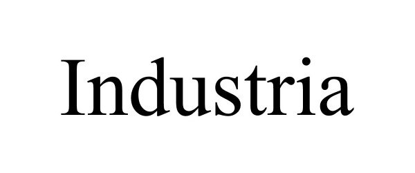 Trademark Logo INDUSTRIA