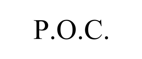Trademark Logo P.O.C.