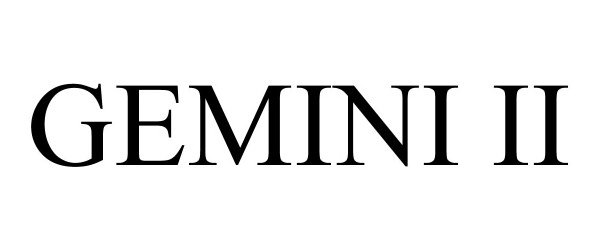Trademark Logo GEMINI II