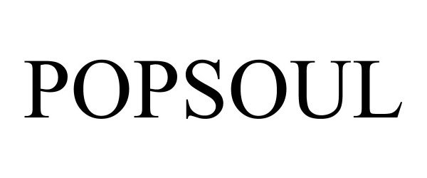 Trademark Logo POPSOUL