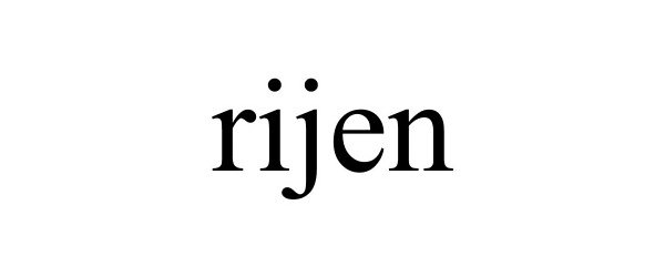 Trademark Logo RIJEN