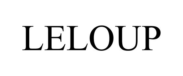 Trademark Logo LELOUP
