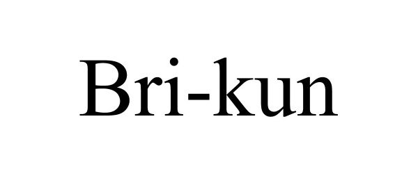 Trademark Logo BRI-KUN